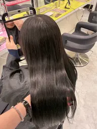 ワンカラー+髪質改善