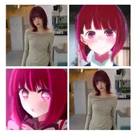 【オタク美容師が作る】🎮アニメヘア˖ ࣪⊹推しカラー🦖☾⋆。𖦹 ✩トリートメント+髪質改善無料🉐*デザイン料込*