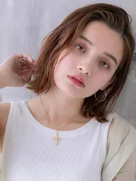 外国人風イルミナカラー＋カット