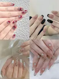 当店人気高級感シンプルコース❤️30種類以上定額デザインが選べられます❣️