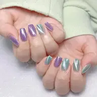 💗⭐️オーロラ/マグネット/ミラーワンカラー【ジェルオフ無料ケア込み】