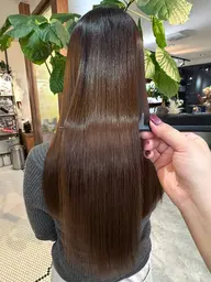【高艶髪】カラー+ココナッツ縮毛矯正SS+plusトリートメント💇🏻‍♀️✨