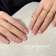 【練習モデル限定】自爪フレンチ、ベース色付き（オフ込み）