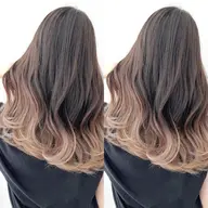 【スタイルチェンジがしやすい⛅️✈️】エアタッチグラデーションカラー➕ カット➕1stepトリートメント🧴‎◌𓈒𓐍