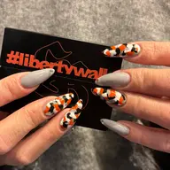 アクリル長さだし6本アートコース🩵