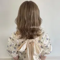 🩰人気メニュー🍨【ブリーチ1回】＋【ワンカラー】＋【スタイリング/アレンジ￥0】