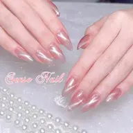 🎵HAND～スカルプ長さだし+フレンチ/マグネット/ミラー/オローラワンカラー【初回ジェルオフ無料ケア込み】