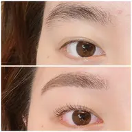 🐬パリジェンヌラッシュリフト×眉スタイリング(WAX脱毛)