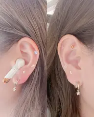 【話題沸騰】新感覚美容♡👂耳ツボジュエリー12粒💎