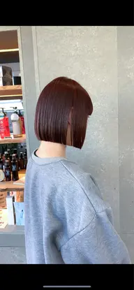 《 人気No.1メニュー 》❤️似合わせボブカット❤️+高保湿スチームトリートメント💆🏻♀️🤍
