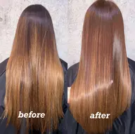 💐フルカラー+ウルトワトリートメント+超音波アイロン+ヘッドスパ5分