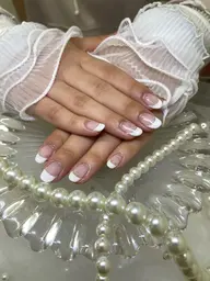 【ジェルオフ有】フレンチ🤍