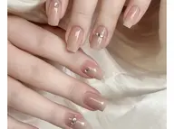 ✨自爪持ち込みデザイン✨パーツ付け放題