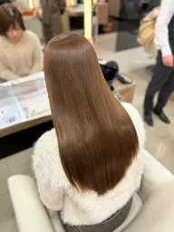 カット+縮毛矯正+超音波トリートメント