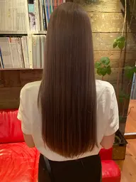 🫧 カット＋縮毛矯正💖自然なストレートで朝のセットを楽に🌿