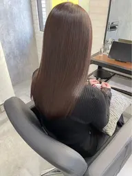 【カット無し✨️】ケアカラー💎➕超音波3stepトリートメント🪞髪質改善/艶髪/暗髪/暖色/ケア剤配合/ミニモ学割