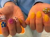 ご新規様他店ソフトジェルオフ込み🌵ハンド5本アート