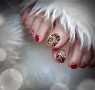 【FOOT】親指+ 2ART コース (お持ち込みデザイン有、ノープランの方)