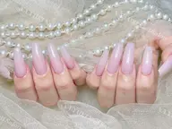 平日限定【ハンド】🦀️🦀️チップ長さだし+ワンカラー/ラメグラ7500土日祝8500💕