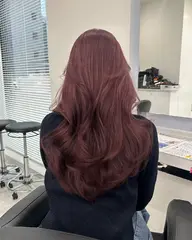 【ブリなしで艶髪暖色に！🎀】ブリーチなしダブルカラー＋髪質改善🦦🛁＋炭酸sp🦢