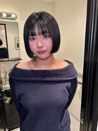 ボブカット🎀＋トリートメント(Instagramのdmからご予約で¥0)