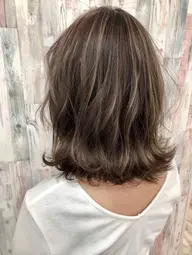 💐4周年記念☆外国人風カラー/透明感抜群◎シークレットハイライト+カラー+3Stepトリートメント💐