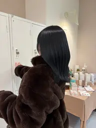 カット+縮毛矯正+ワンカラー🫧