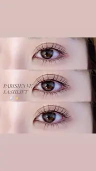 上下パリジェンヌラッシュリフト🪽🤍