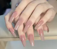 💜オフなし💜チップ長さ出しワンカラー🔰初心者研修コース⚠️確認事項あり