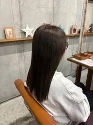 骨格似合わカット+縮毛矯正+TOKIOトリートメント🌸