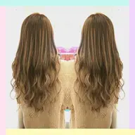 【🌺ハイトーン🌺】💓うる艶ブリーチ＋カラー+最高級人毛シールエクステ50本+内部補修トリートメント