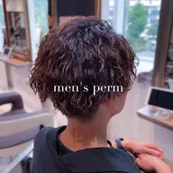 ✂️メンズカット+パーマ🌀