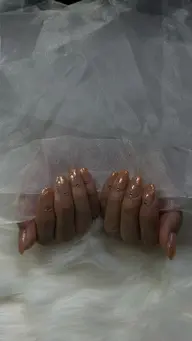 ラメグラデーション(クリアベース)