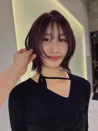 【丁寧に施術します◎】カット+ワンカラー
