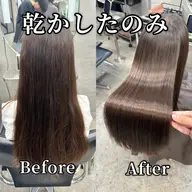 🌟《圧倒的美髪❣️》Premiere艶髪ストレート+カット+TOKIOトリートメント🍵🍵