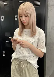 【新規限定】透明感ダブルカラー(ブリーチ可)