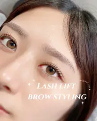 平日新規限定⭐️《人気No.1》アイブロウwax(間引き〇) + 選べるまつ毛パーマ