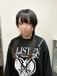 レディースウルフカット🐺❤️‍🔥