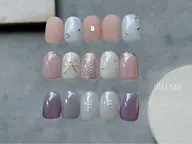 ジェルネイルシンプルデザイン