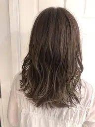 レディースカット✂️💕+透明感カラー🌈