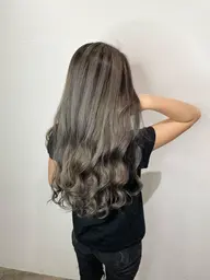 🌟【外国人風バレイヤージュカラー✨】☆理想に合わせた立体感をデザイン☆(ワンブリーチ)