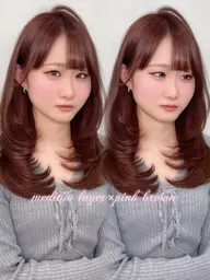 🎀minimo限定🎀 似合わせカット＋暖色カラー⟡.· ￥7700（ケアカラー込）