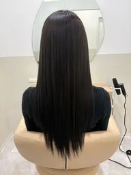 カット+髪質改善ストレート