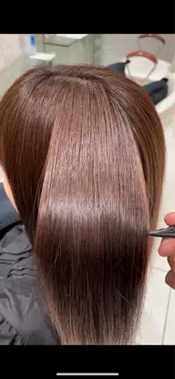 ☆ミニモのみ特別価格☆ノンダメージで驚きの艶6ヶ月持続❗️❗️プレミアムストレート😁（カット、TOKIOトリ込）