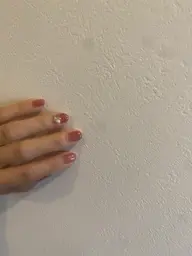 【爪に優しい】ストーンアート2本付きシアカラーネイル