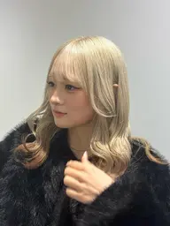 ブリーチリタッチ➕シングルカラー➕オージュア内部補修トリートメント✨