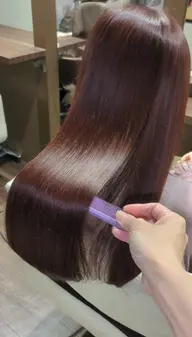 人気ナンバー1‼️🌈美髪髪質改善🌈カット＋カラー＋髪質改善ULTOWAトリートメント