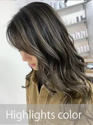 【🌟白髪ぼかし🌟】コントラストバレーヤージュ❤️‍🔥［ブリーチオンカラー+全体カラー］