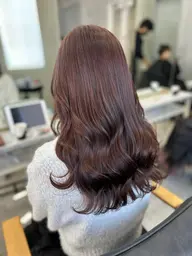 💫平日限定💫🎀艶カラー+3stepトリートメント🎀