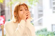 カット & 外国人風プラチナダブルカラー＆シルクトリートメント